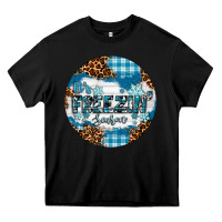 Black It's Freezin' Season Heavy Core Tee - RanaPortraitStore