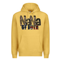 Antique Gold nana of both Premium Hoodie - RacoonDesign