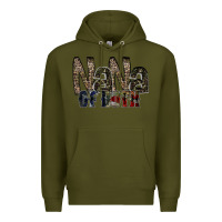 Army Green nana of both Premium Hoodie - RacoonDesign