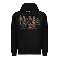 Black nana of both Premium Hoodie - RacoonDesign