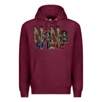 Burgundy nana of both Premium Hoodie - RacoonDesign