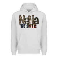 Dove Grey nana of both Premium Hoodie - RacoonDesign