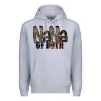 Heather Grey nana of both Premium Hoodie - RacoonDesign