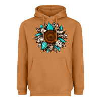 Meerkat sunflower cowhide Heavyweight Hoodie - JahusDesignShop