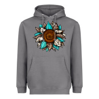Storm sunflower cowhide Heavyweight Hoodie - JahusDesignShop