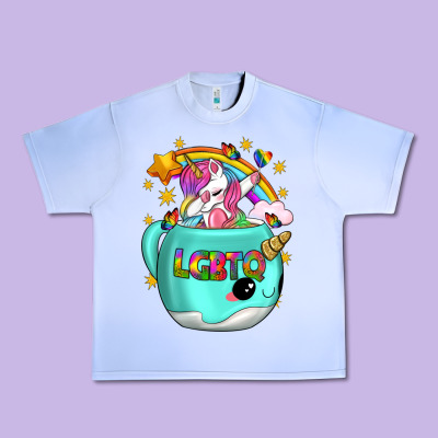 Lgbtq Unicorn And Narwhal Mug Urban Heavy Tee Designed By Bundleandbundleshop