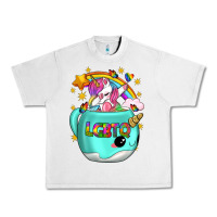 Lunar Rock LGBTQ Unicorn And Narwhal Mug Urban Heavy Tee - BundleAndBundleShop