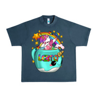 Midnight Navy LGBTQ Unicorn And Narwhal Mug Urban Heavy Tee - BundleAndBundleShop