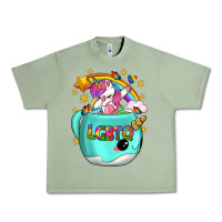Oil Green LGBTQ Unicorn And Narwhal Mug Urban Heavy Tee - BundleAndBundleShop