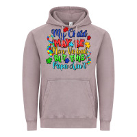 Vintage Zinc my child may be non verbal but this papa ain't Vintage Hoodie - LillyAllenDesigns