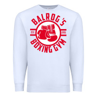 White boxing gym Premium Sweatshirt - linhVisuals