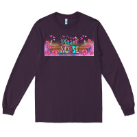 Plum proud nurse libbey glass Long Sleeve Tee - BundleAndBundleShop