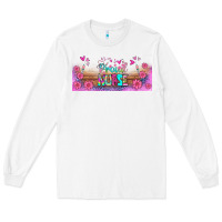 White proud nurse libbey glass Long Sleeve Tee - BundleAndBundleShop