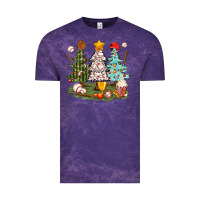 Cloud Purple baseball trees bbs Vintage Tee - BundleAndBundleShop