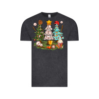 Vintage Black baseball trees bbs Vintage Tee - BundleAndBundleShop