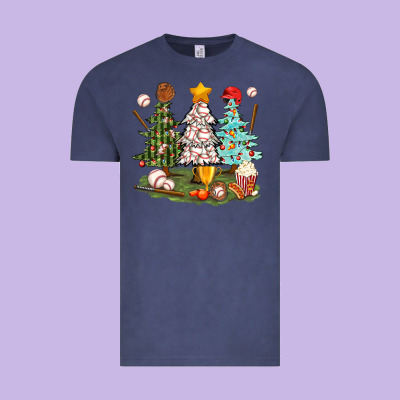 Baseball Trees Bbs Vintage Tee Designed By Bundleandbundleshop