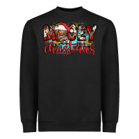 Black mooey christmas sunflower Heavyweight Sweatshirt - JahusDesignShop