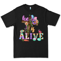 Black He is alive Easter Day Premium Tee - CowGirlArtShop