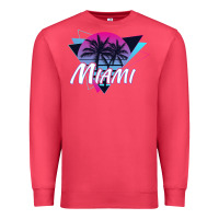 Cardinal miami beach souvenir vintage 80s Premium Sweatshirt - linhVisuals
