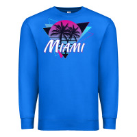 True Royal miami beach souvenir vintage 80s Premium Sweatshirt - linhVisuals
