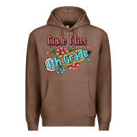 Chestnut little miss fourth grade Premium Hoodie - Jasminsmagicworld