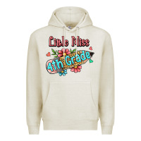 Oatmeal Heather little miss fourth grade Premium Hoodie - Jasminsmagicworld