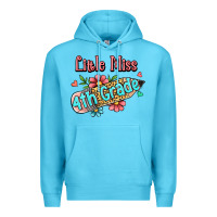 Ocean Blue little miss fourth grade Premium Hoodie - Jasminsmagicworld