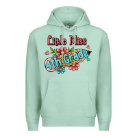 Seafoam little miss fourth grade Premium Hoodie - Jasminsmagicworld