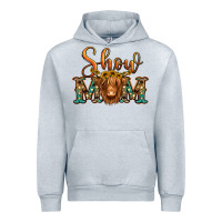 Heather Grey show mom long haired cow Urban Hoodie - Jasminsmagicworld