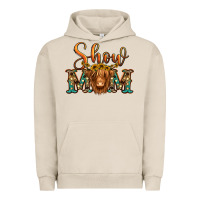 Pigment French Oak show mom long haired cow Urban Hoodie - Jasminsmagicworld