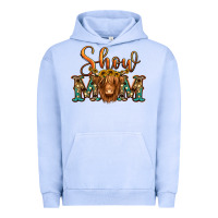 Pigment Grape Ice show mom long haired cow Urban Hoodie - Jasminsmagicworld