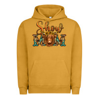 Pigment Peanut Butter show mom long haired cow Urban Hoodie - Jasminsmagicworld