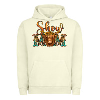 Pigment Pistachio show mom long haired cow Urban Hoodie - Jasminsmagicworld