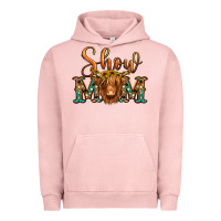 Pigment Salmon show mom long haired cow Urban Hoodie - Jasminsmagicworld