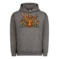 Pigment Tornado show mom long haired cow Urban Hoodie - Jasminsmagicworld