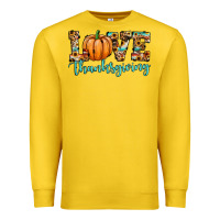 Lemon love thanksgiving pumpkin Premium Sweatshirt - JahusDesignShop