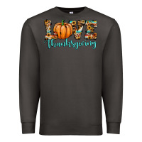 Smoke love thanksgiving pumpkin Premium Sweatshirt - JahusDesignShop