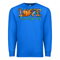 True Royal love thanksgiving pumpkin Premium Sweatshirt - JahusDesignShop