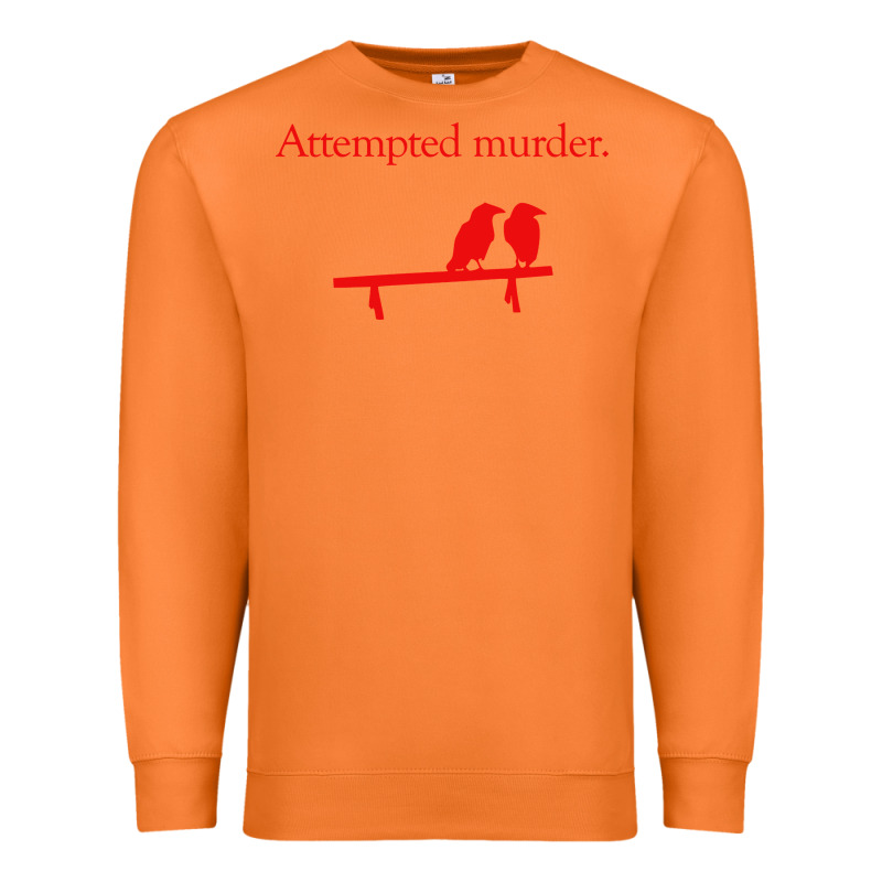 Attempted Murder Premium Sweatshirt by linhVisuals | Teevron