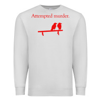 Dove Grey attempted murder Premium Sweatshirt - linhVisuals