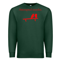 Sports Green attempted murder Premium Sweatshirt - linhVisuals