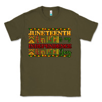 Army Green Juneteenth is my Independence day Classic Tee - HowdyJamesFarm