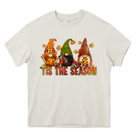 Cream tis the season gnomes Heavy Core Tee - CowGirlArtShop