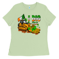 Matcha I dig you St. Patrick's Ladies Tee - OliviaCreatesArt