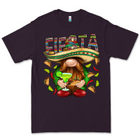 Plum Fiesta gnome with tacos Mexico Premium Tee - HowdyJamesFarm