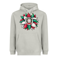 Moon Dust sunflower i̇talian flag Heavyweight Hoodie - JahusDesignShop