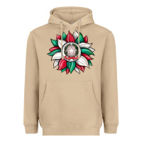 Mushroom sunflower i̇talian flag Heavyweight Hoodie - JahusDesignShop