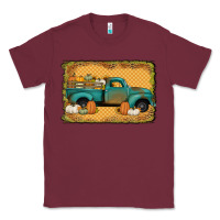 Burgundy pumpkin farm truck Classic Tee - Jasminsmagicworld