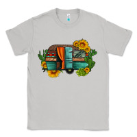 Moon Dust caravan sunflowers and cactus Classic Tee - Artiststas