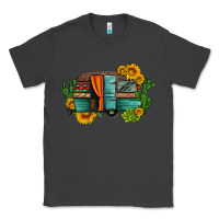 Smoke caravan sunflowers and cactus Classic Tee - Artiststas